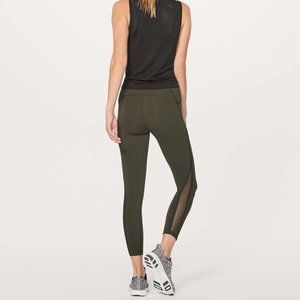 lululemon Train Times Leggings in Dark Olive